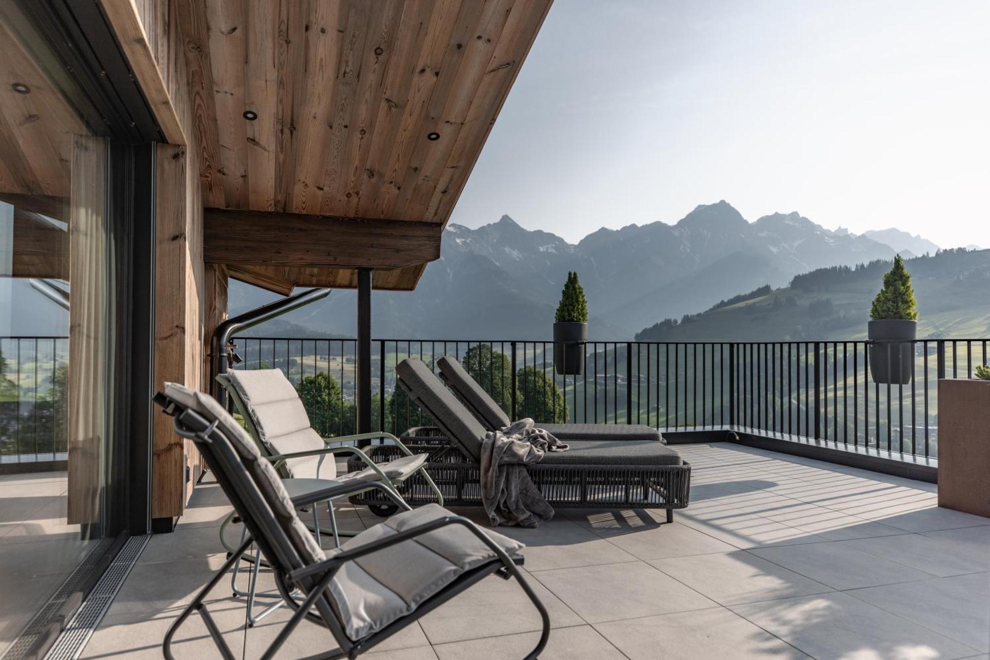 Biohof Ebengut Aparthotel Maria Alm am Steinernen Meer Exterior photo